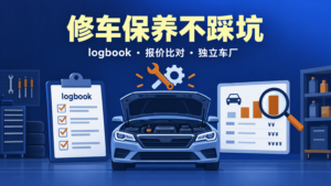 澳洲修车与保养怎么不被坑：logbook service、独立车厂与报价比对